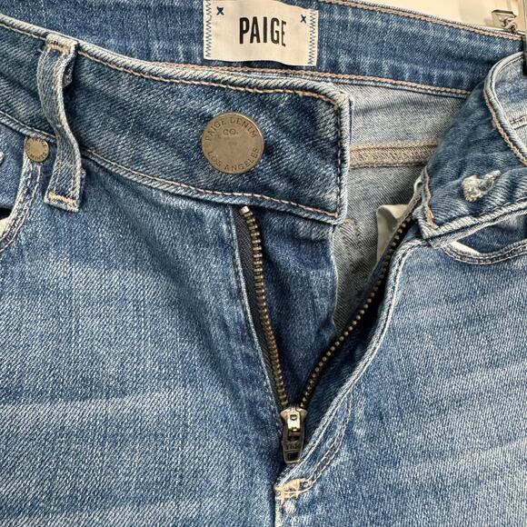 Paige Verdugo Ultra Skinny Jeans Blue Nico Mid Rise Ankle Denim Classic Size 27 - Picture 4 of 10